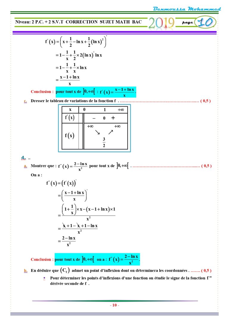 Examen National Maths Sciences Et Technologies - Dyrassa