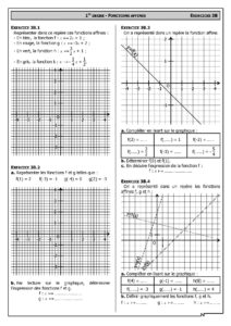 Fonctions De Référence Maths Seconde Exercices Corrigés - Dyrassa