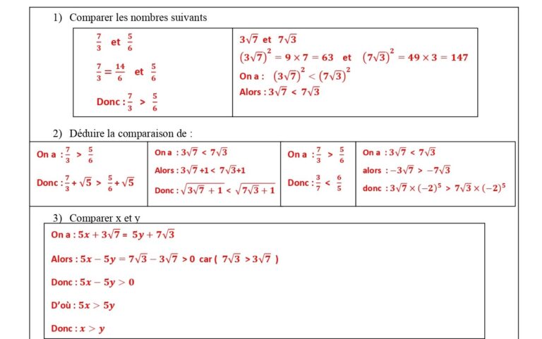 Devoirs Corrigés Maths N°2 S1 3AC - Dyrassa